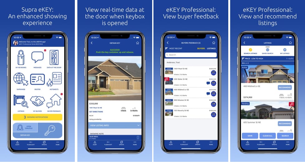 Supra eKEY App Screenshots