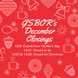 December Closings